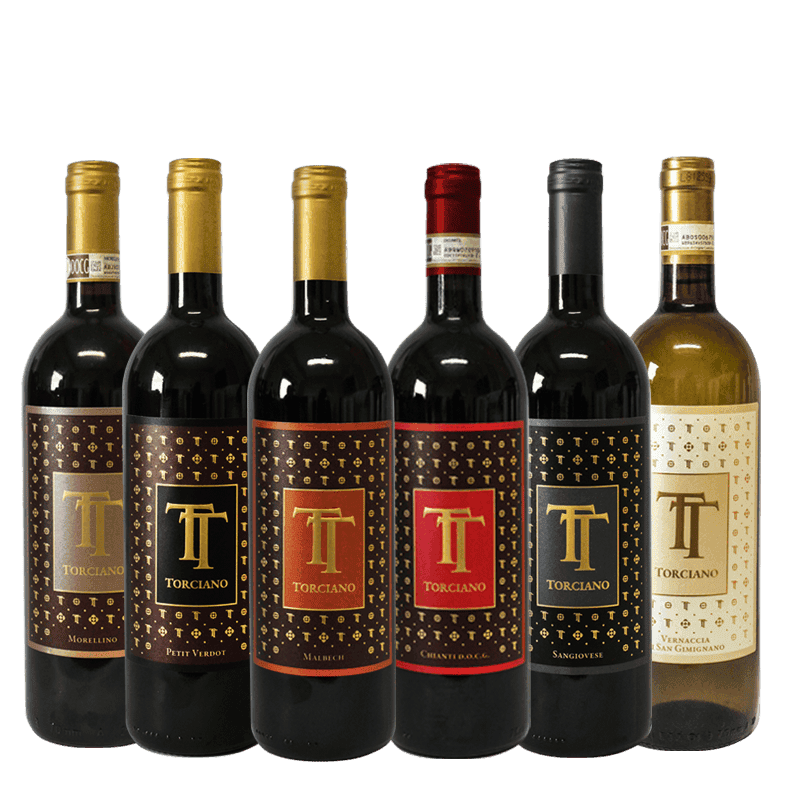 Tenuta Torciano Collection Italian wines- 6 Bottles